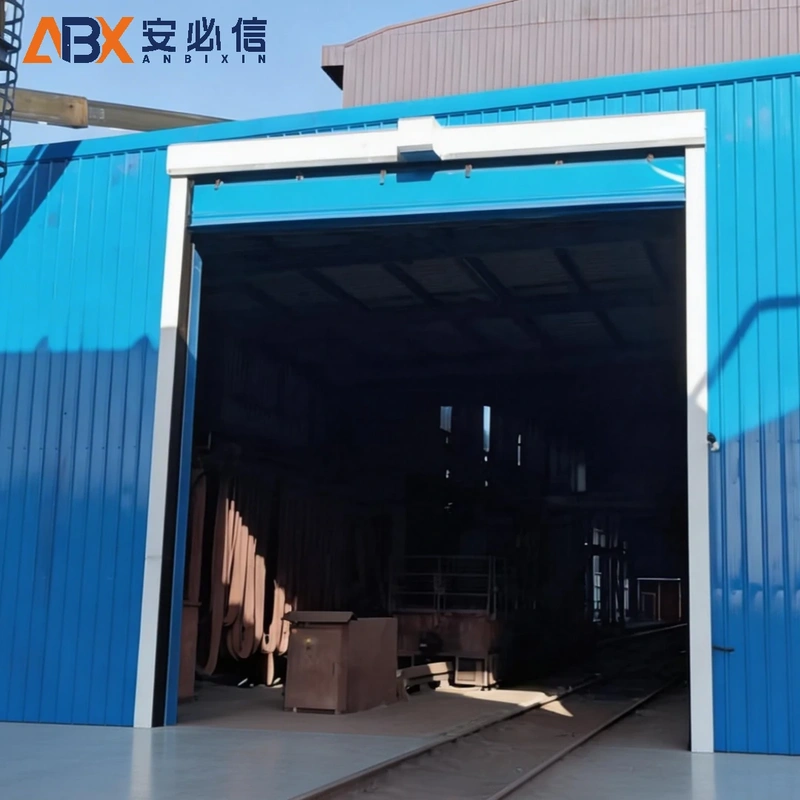 可克达拉PVC堆积门